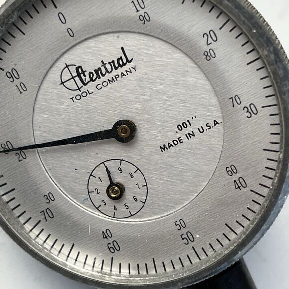 Central Tools Company Universal Dial Indicator .001” Measure Precision Tool - Picture 5 of 11